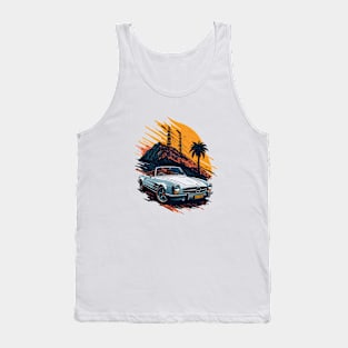 Old Mercedes Classic Car Tank Top